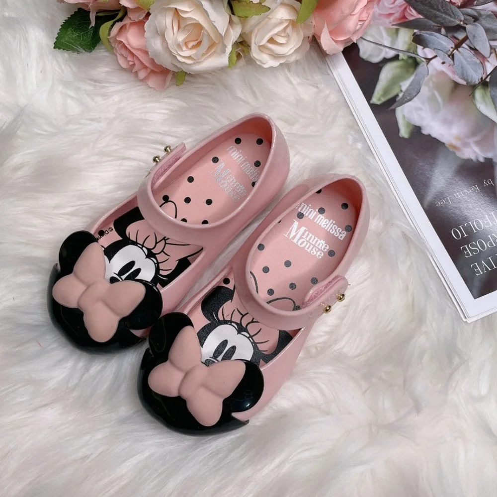 Conscious Mini Melissa Minnie Mouse jelly ballerinas size  9 like new
